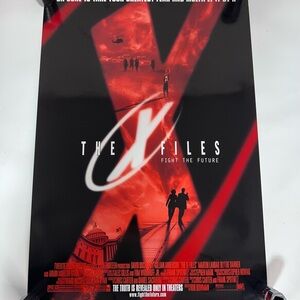 The X Files Fight The Future 1998 Movie Poster 19x13 Inches One Sided